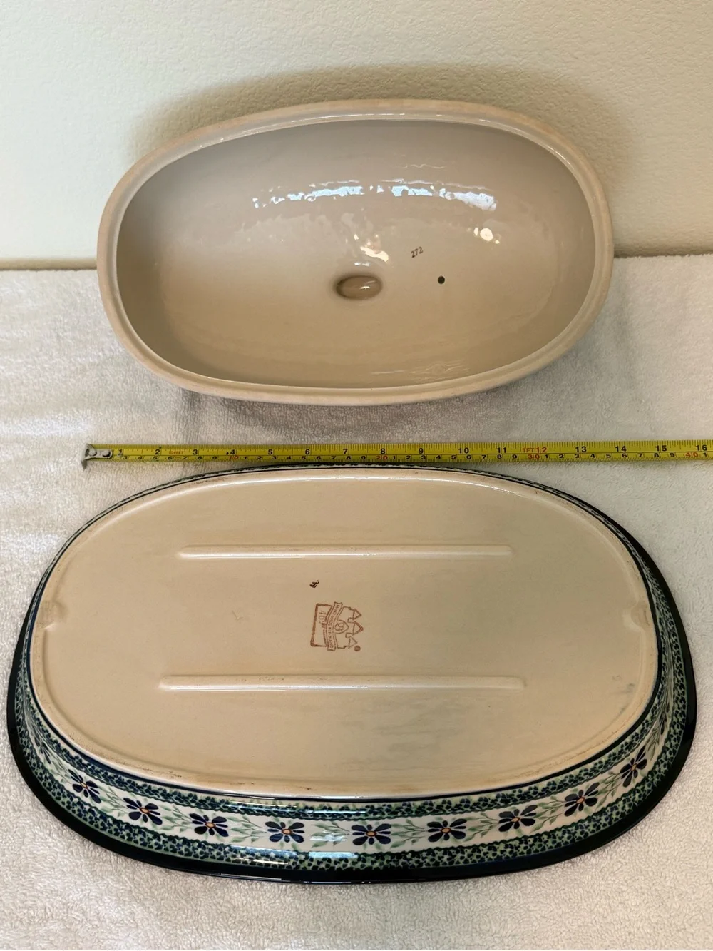 Boleslawiec decorative ceramic